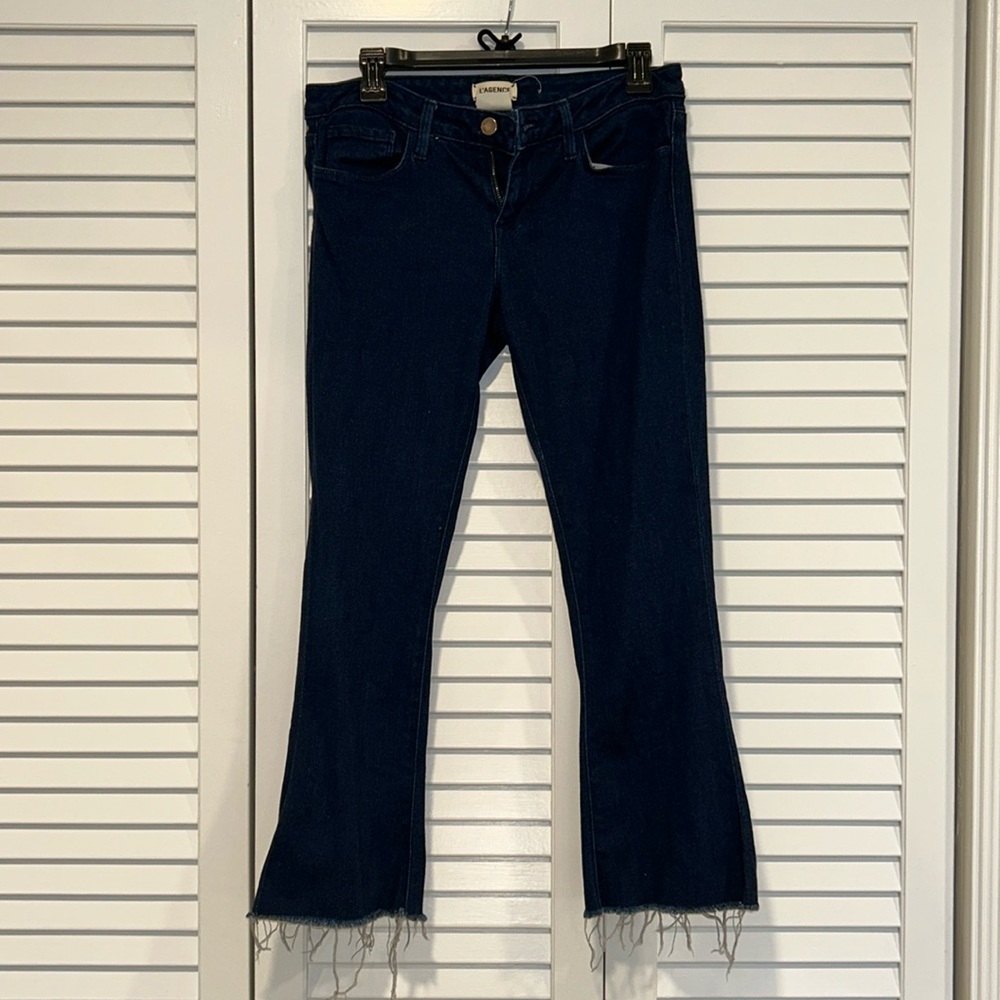 Lagence crop flare jean